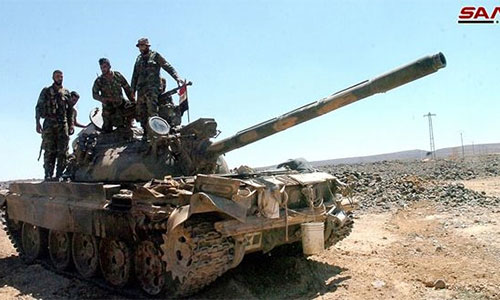 Ejército sirio en el desierto de Sweida Los remanentes de Daesh “acorralados” en zonas desérticas en Sweida